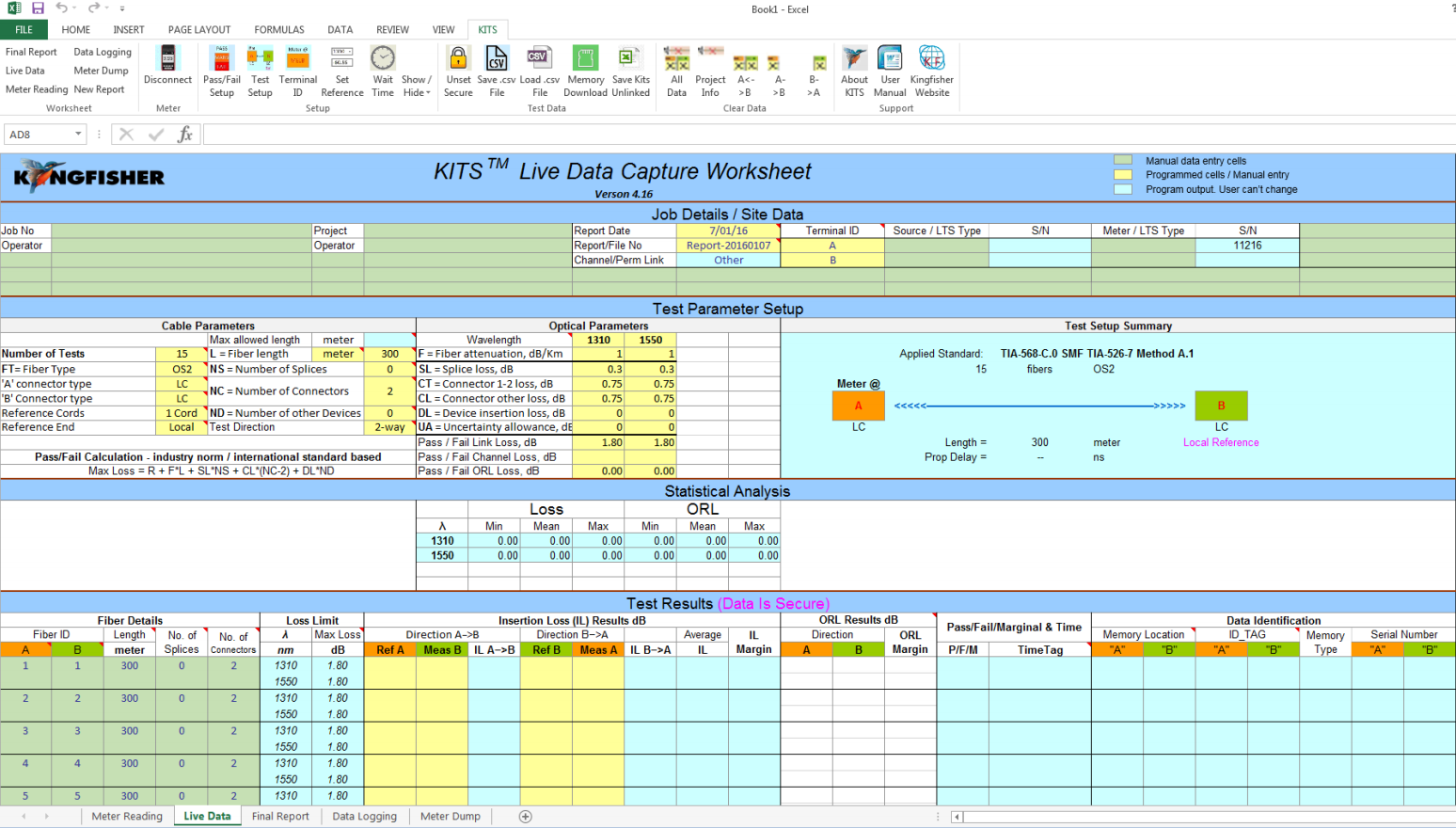 KITS Reporting Software
